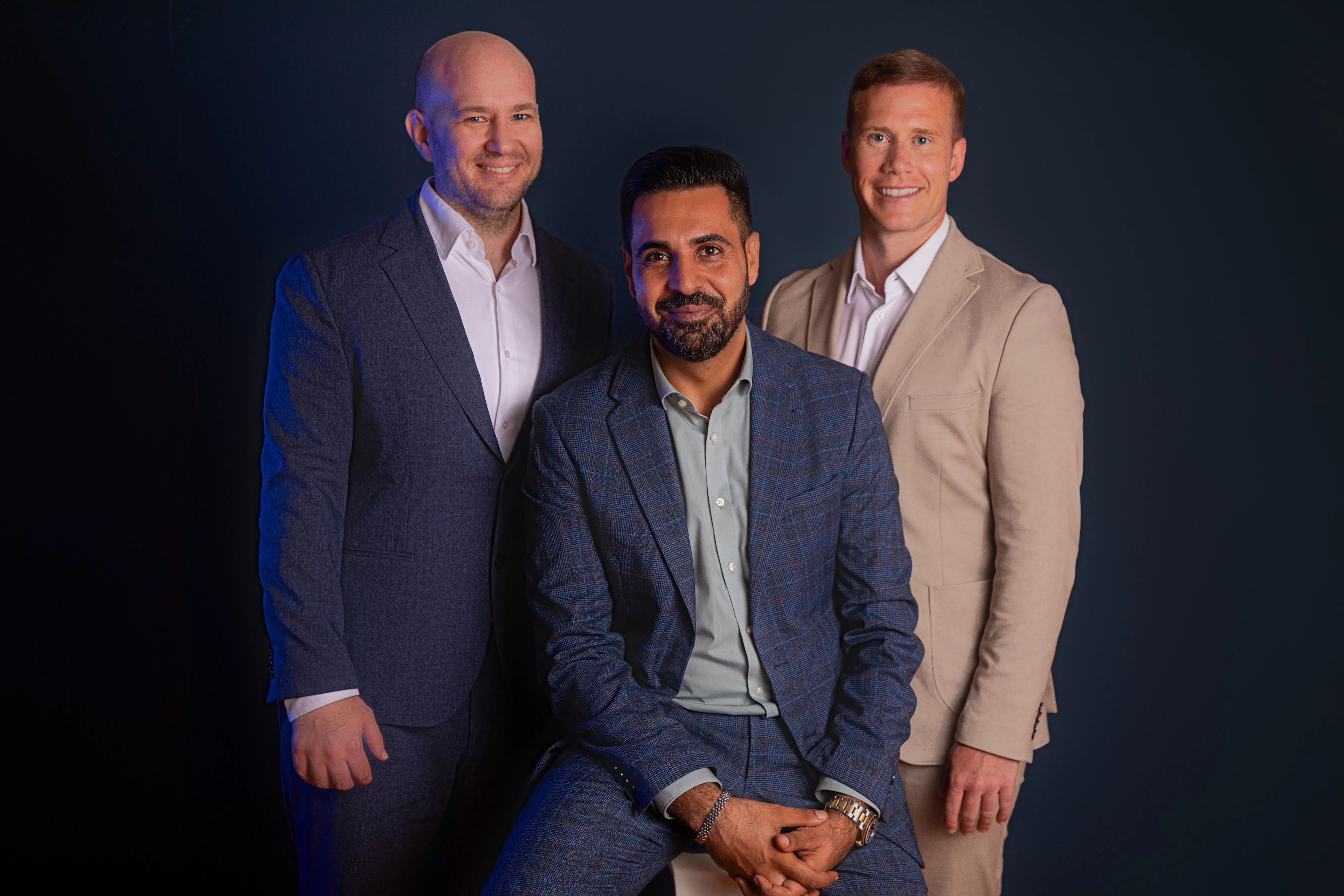 Von links nach rechts: Markus Förder, CFO der SelectLine Holding GmbH; Amar Mousa, CEO der SelectLine Holding GmbH und Geschäftsführer der Dietrich’s Technology GmbH; Florian Rücker, Vice President der Dietrich’s Technology GmbH.
